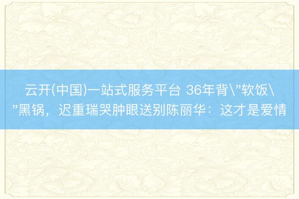 云开(中国)一站式服务平台 36年背